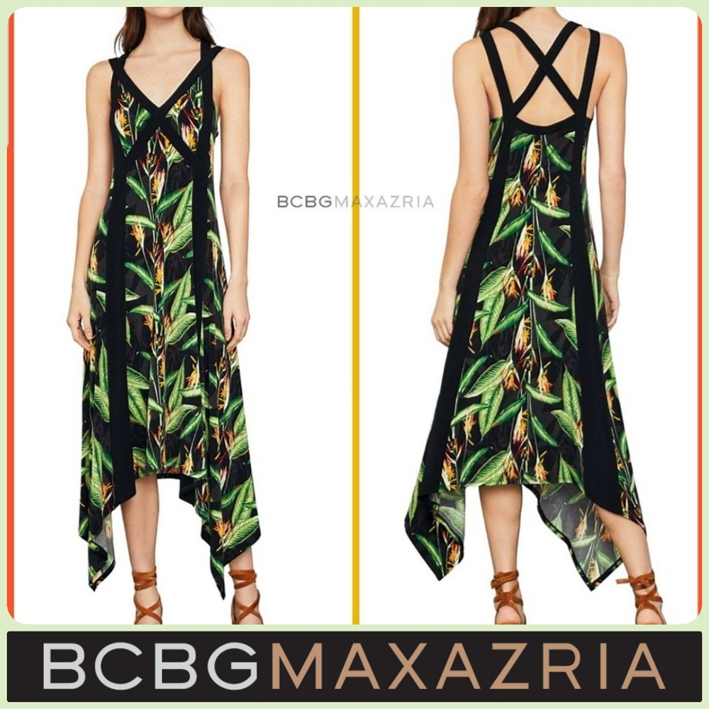 BCBG Floral Dress